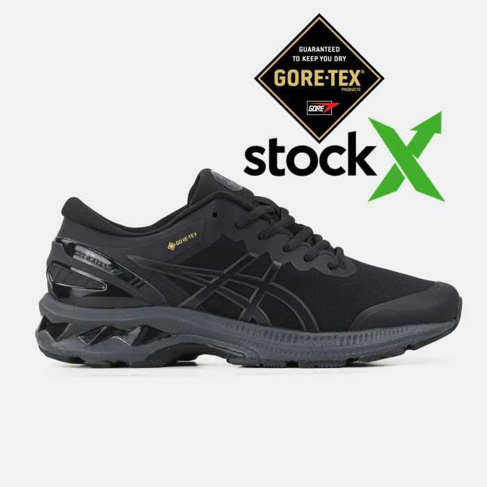 Asics Gel-Kayano Gore-Tex 27 Black Grey v2