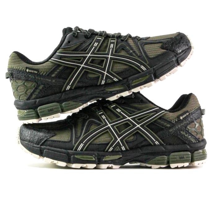 Asics Gel-Kahana 8 Black Khaki Gore-Tex 1011B109