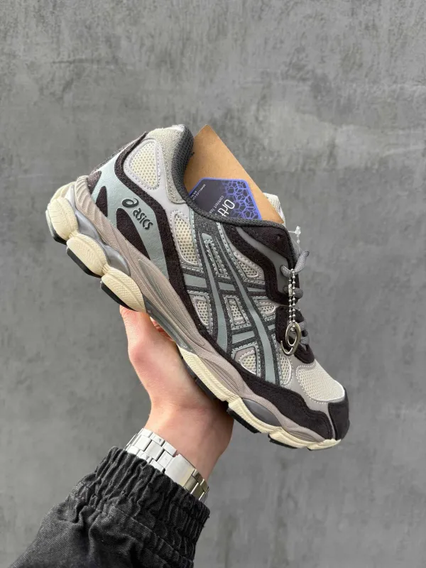 Asics GEL-NYC Oatmeal Obsidian Grey