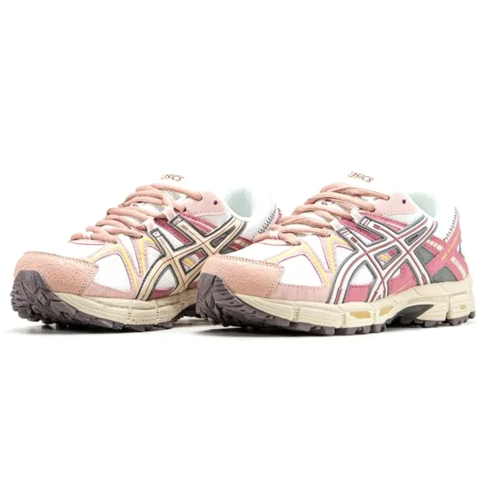 Asics GEL-Kahana 8 White/Pink Marathon Running