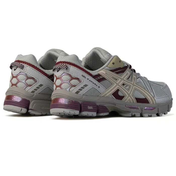 Asics GEL-Kahana 8 Grey Burgundy v1