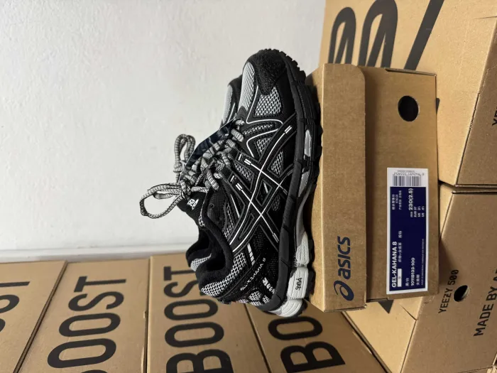 Asics Gel-Kahana Gel-Kayano 14 8 Black-Grey ️