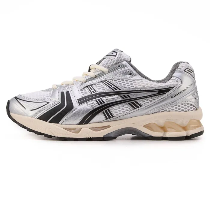 Asics Gel-Kayano 14 White Silver Black