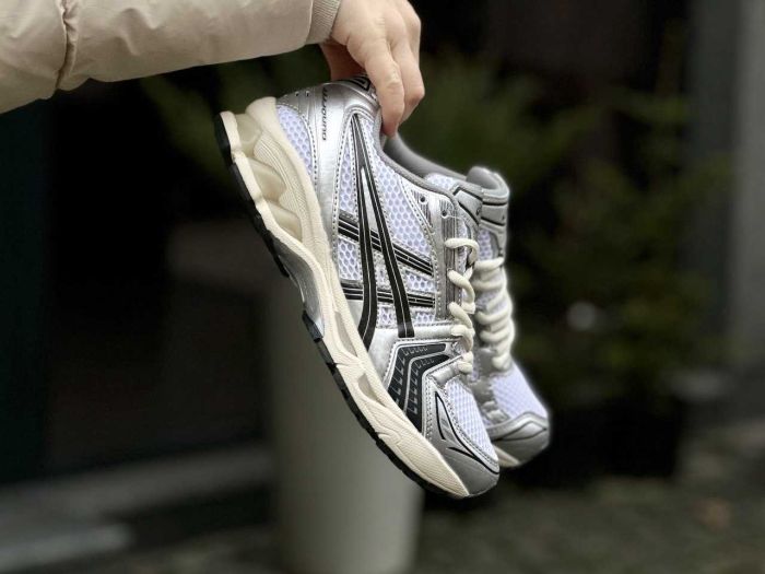 Asics GEL-Kayano 14 White Silver Black v1