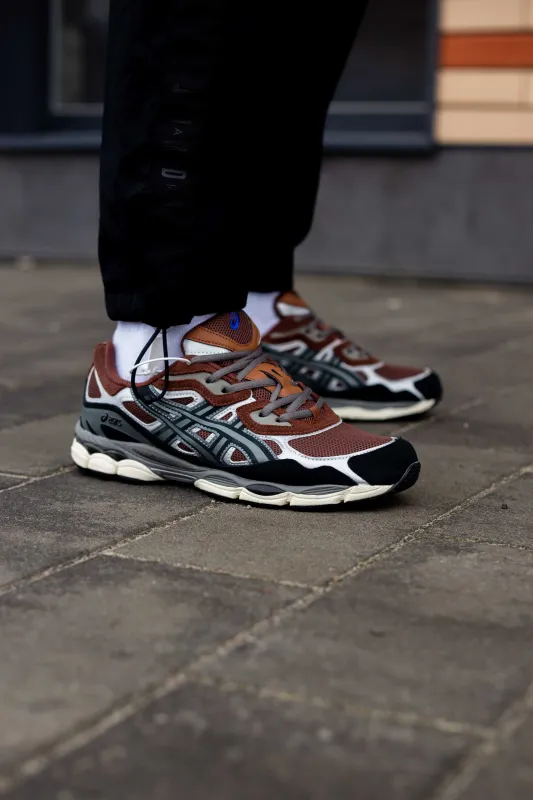 Asics GEL-NYC Reddish Brown/Black