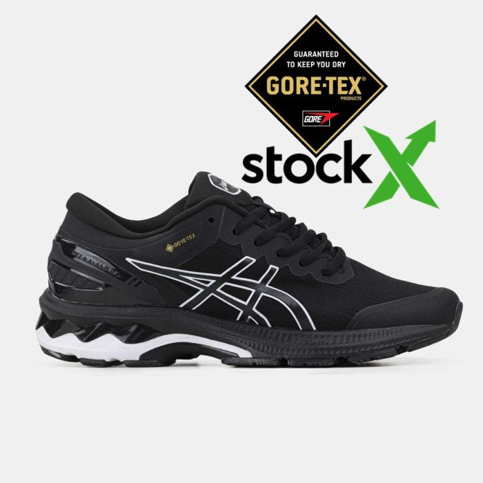 Asics Gel-Kayano Gore-Tex 27 Black White