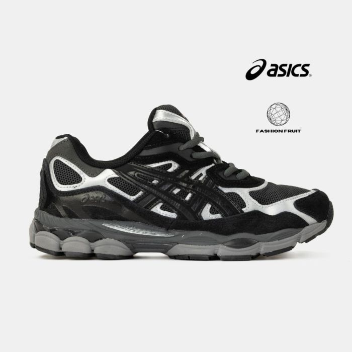 Asics And Gt; Gel-Nyc Graphite Grey Black