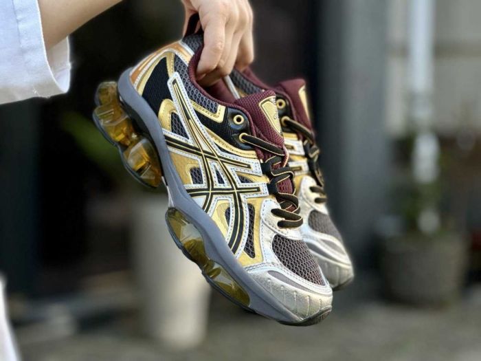 Asics GEL-Quantum Kinetic Gold Silver