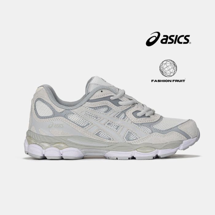 Asics And Gt; Gel-Nyc Beige Grey