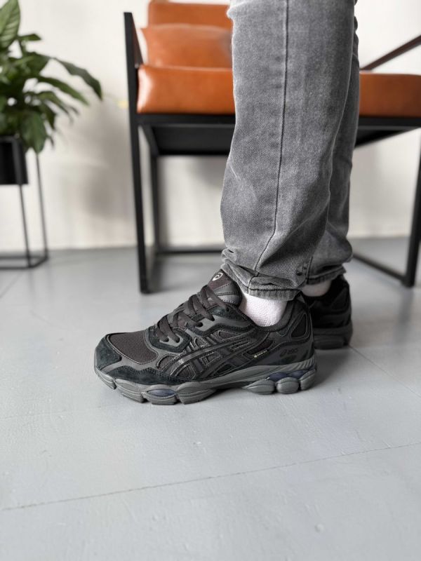 Asics GEL-NYC Gore-Tex Black Suede