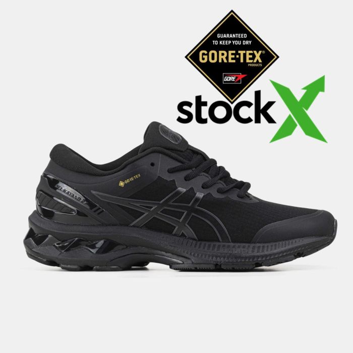 Asics Gel-Kayano Gore-Tex 27 Black Grey v2