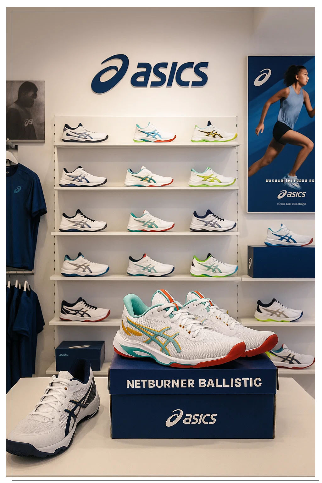 купить кроссовки asics netburner ballistic