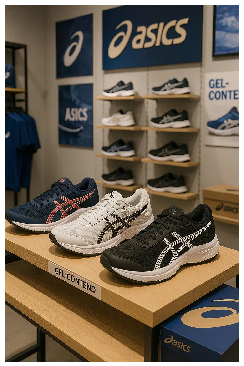 Кроссовки asics gel contend купить