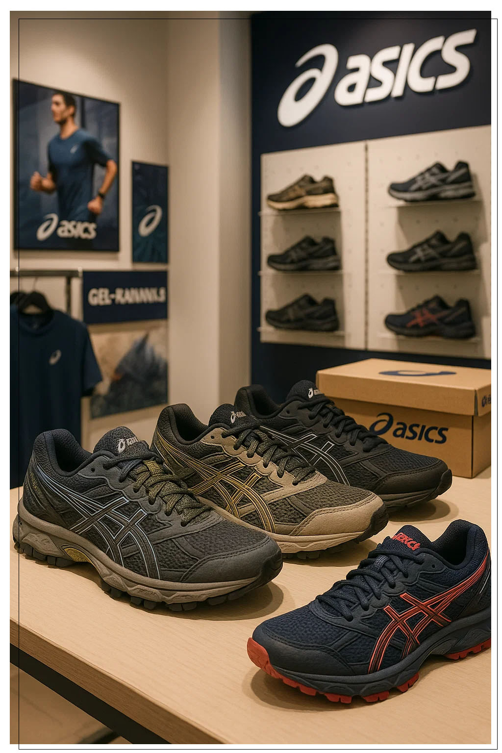 кроссовки asics gel kahana 8