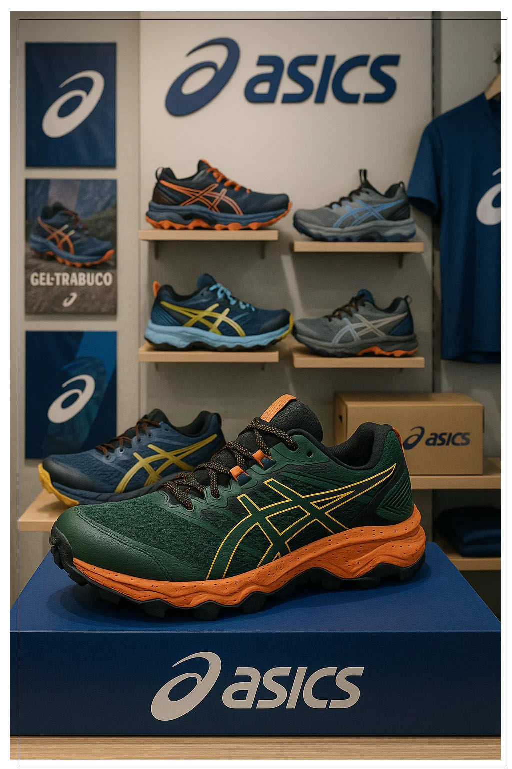 кроссовки asics gel trabuco купить