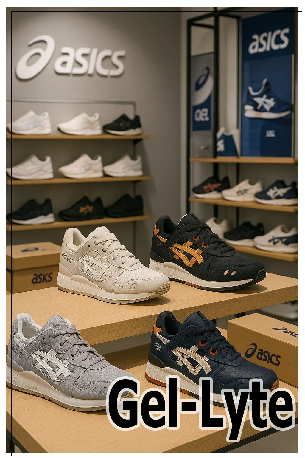кроссовки asics gel lyte